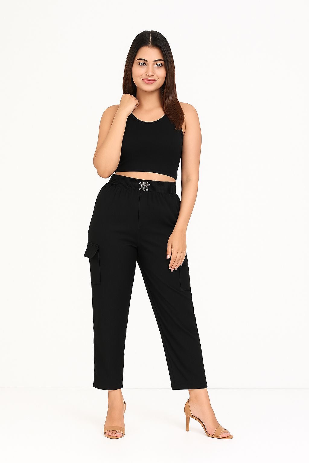 Women 4 Pocket Cargo Pant