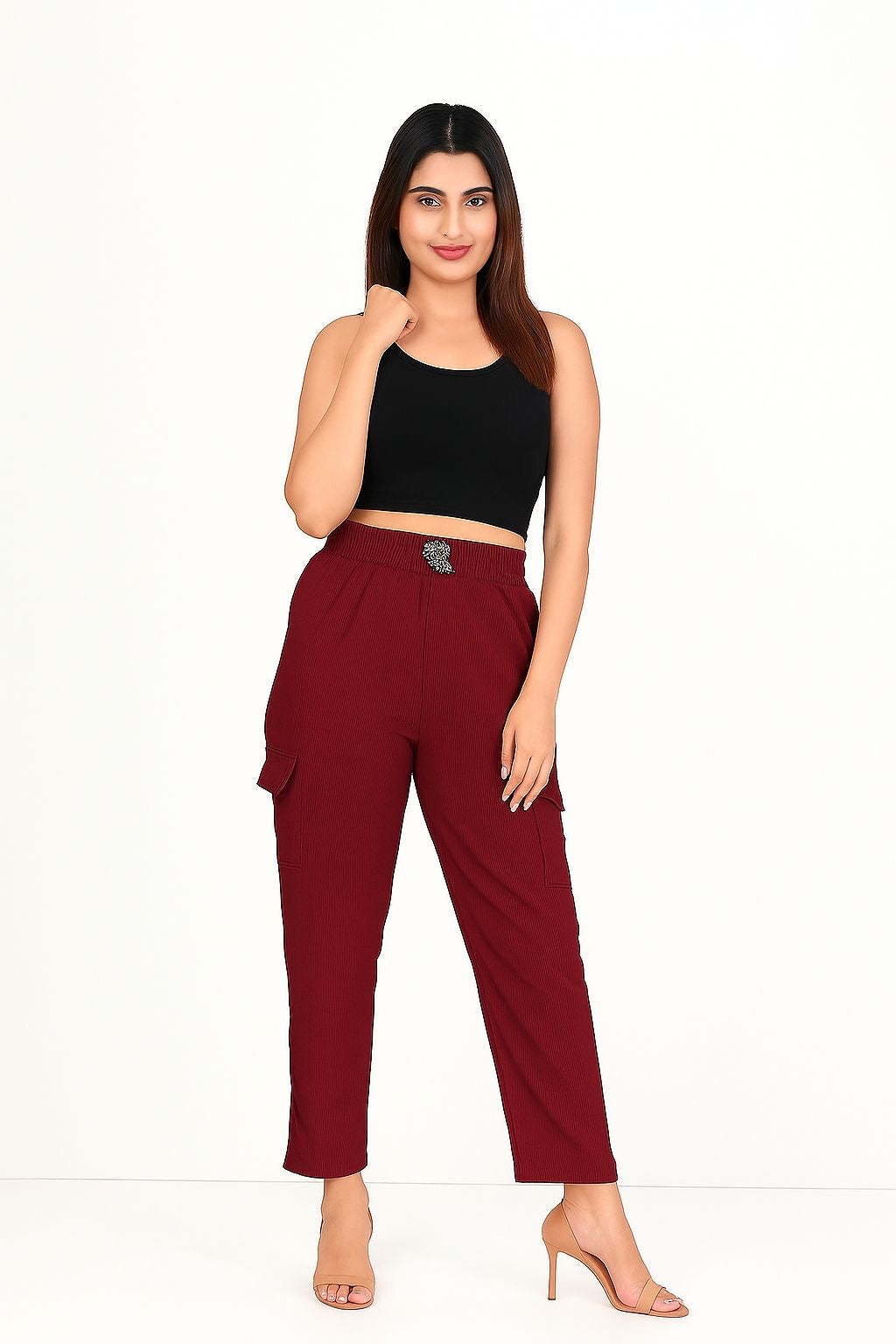Women 4 Pocket Cargo Pant